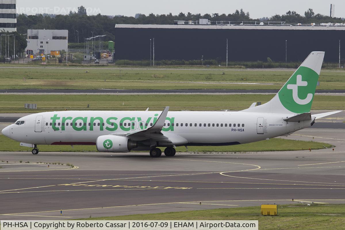 PH-HSA, 2009 Boeing 737-8K2 C/N 34171, Schiphol