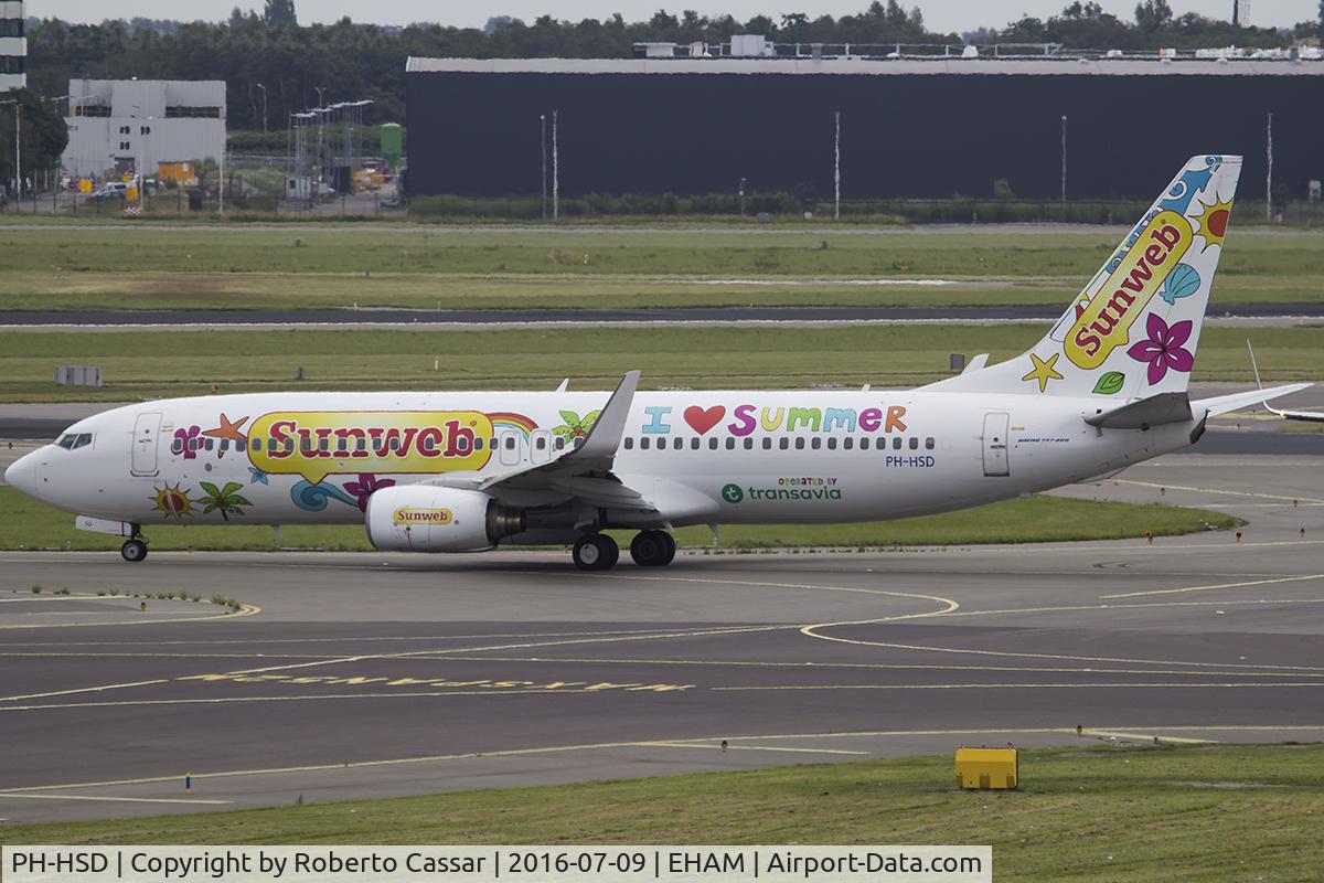 PH-HSD, 2012 Boeing 737-8K2 C/N 39260, Schiphol