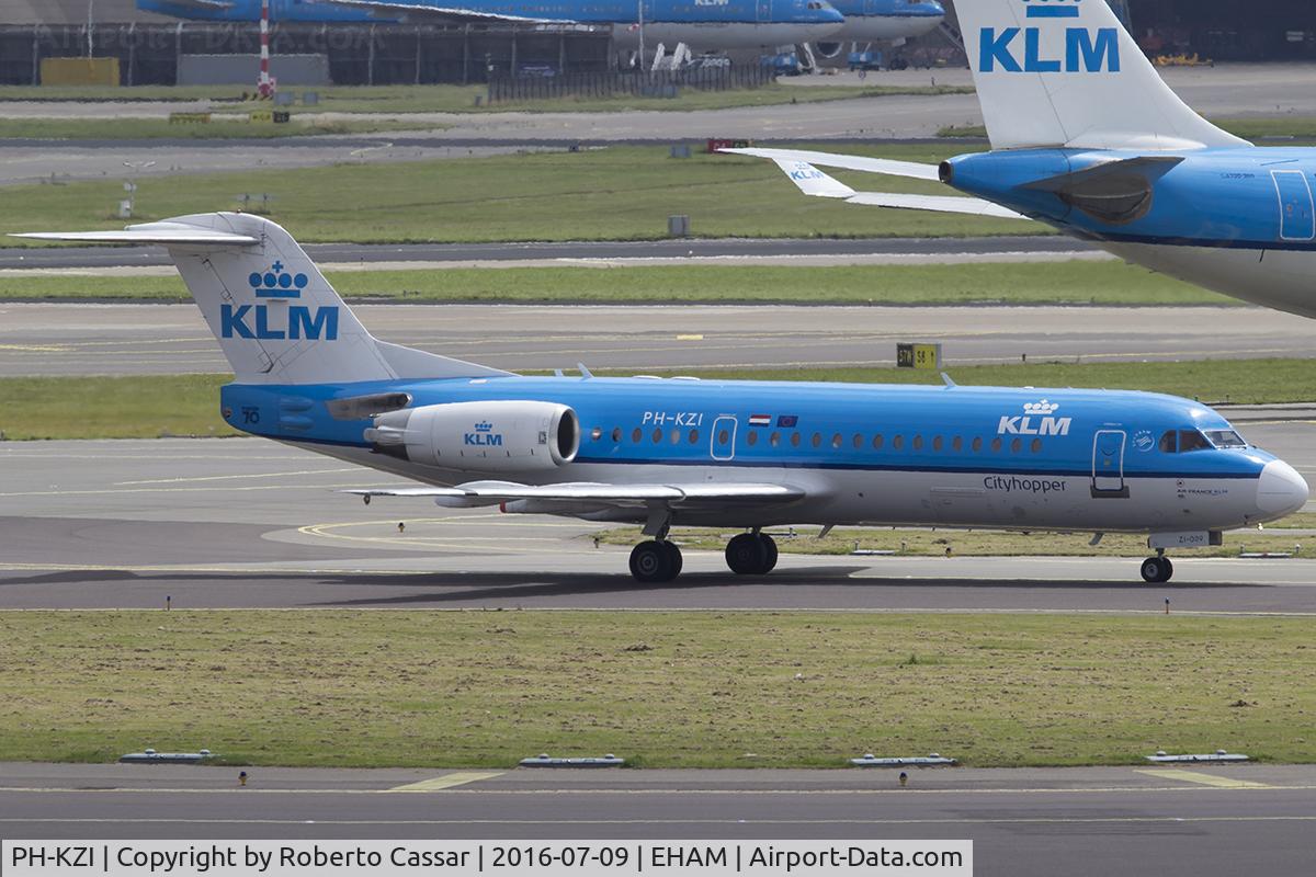 PH-KZI, 1997 Fokker 70 (F-28-0070) C/N 11579, Schiphol