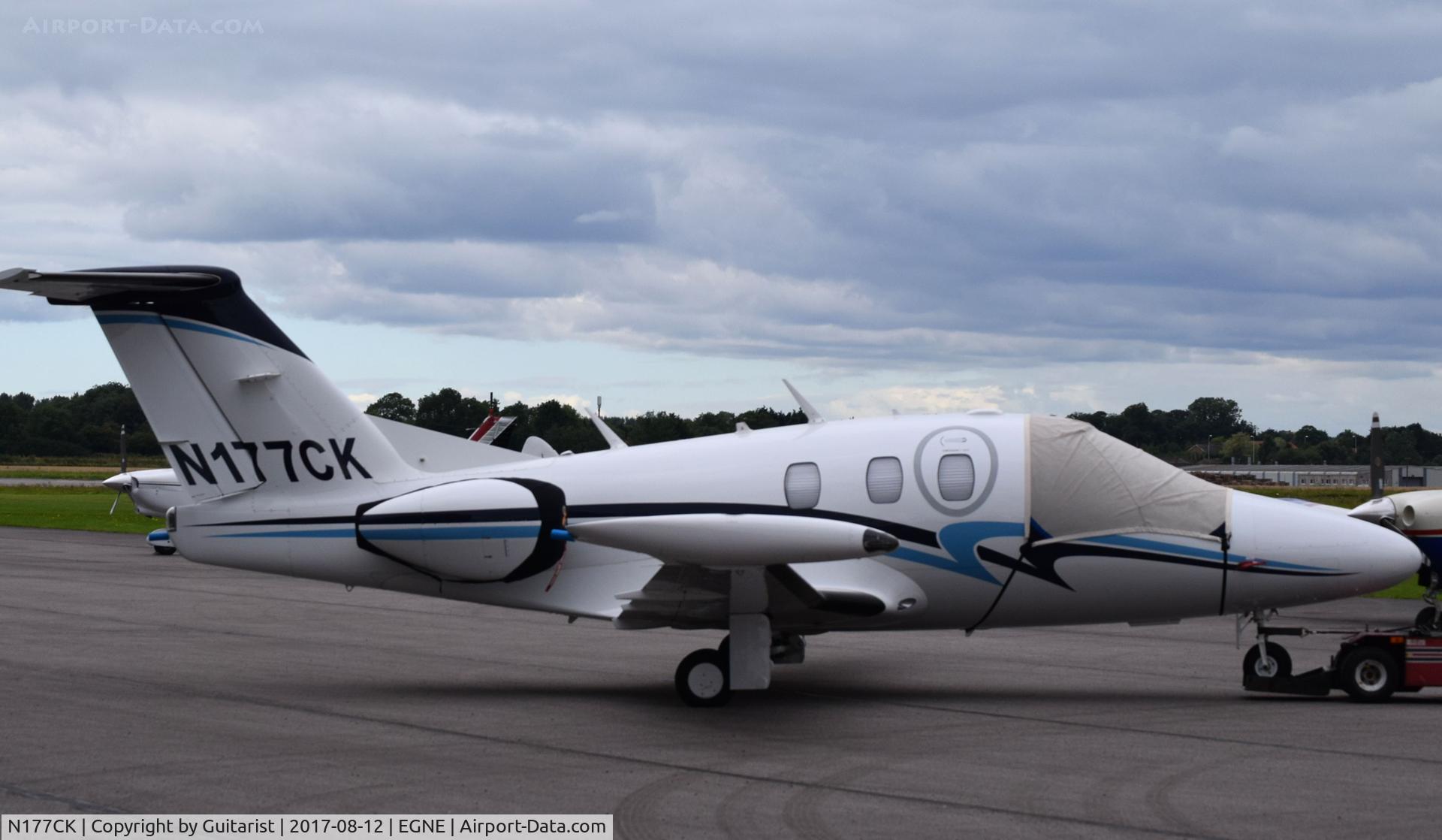 N177CK, 2008 Eclipse Aviation Corp EA500 C/N 000182, At Gamston
