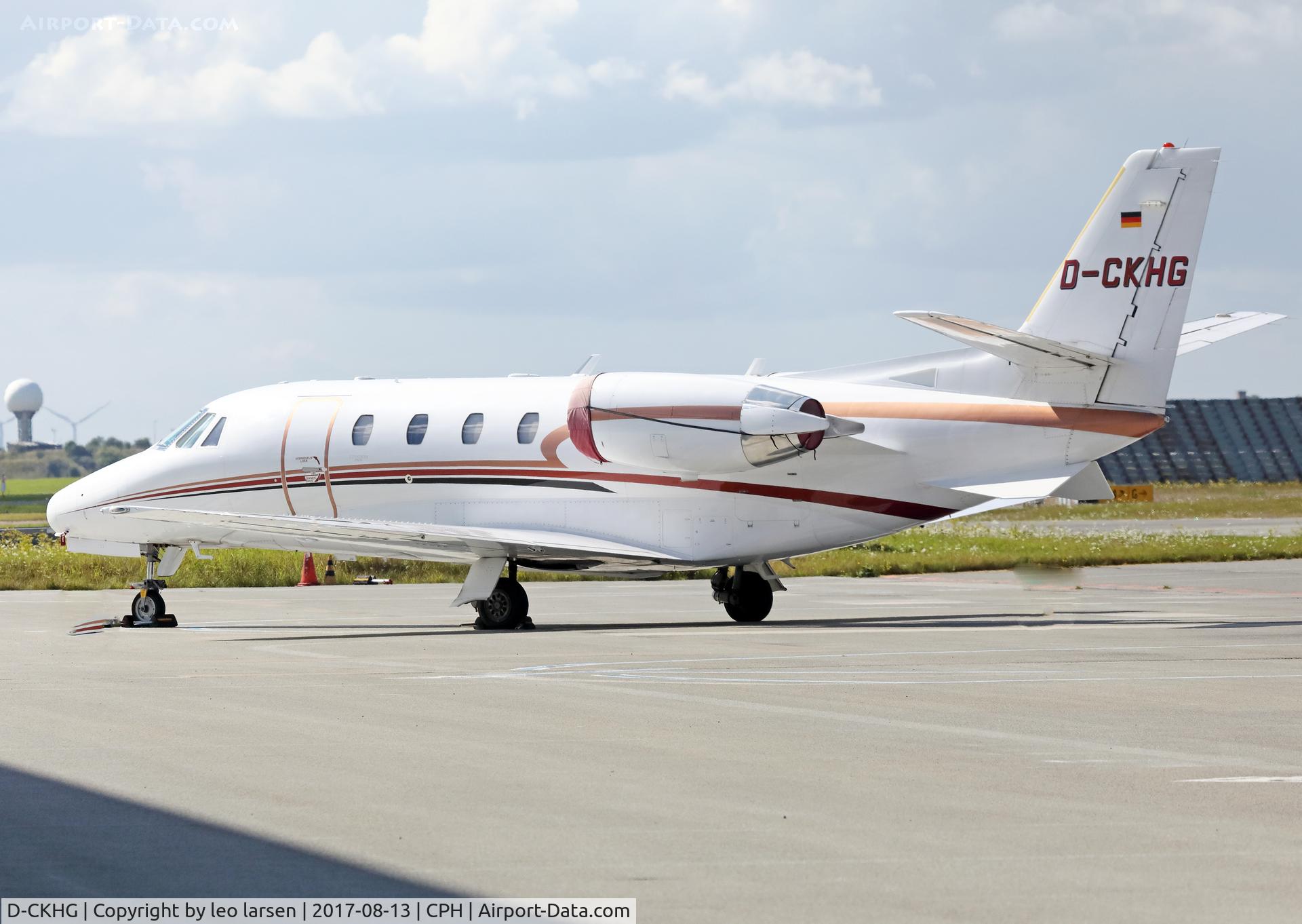 D-CKHG, 2006 Cessna 560XLS Citation Excel C/N 560-5667, Copenhagen 13.8.2017