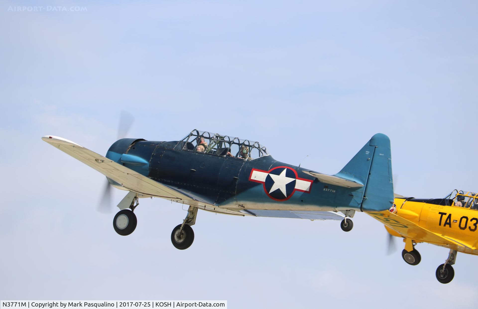N3771M, North American SNJ-5C (AT-6D) Texan Texan C/N 88-17109, North American AT-6D