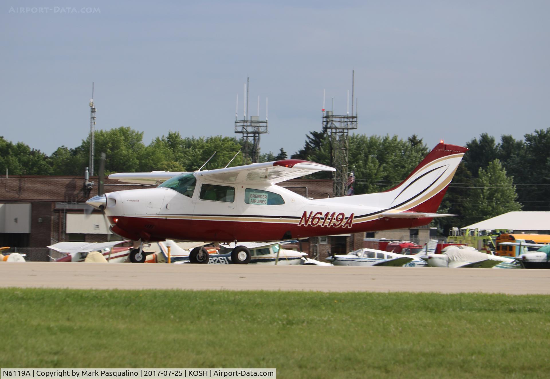 N6119A, 1979 Cessna T210N Turbo Centurion C/N 21063502, Cessna T210N