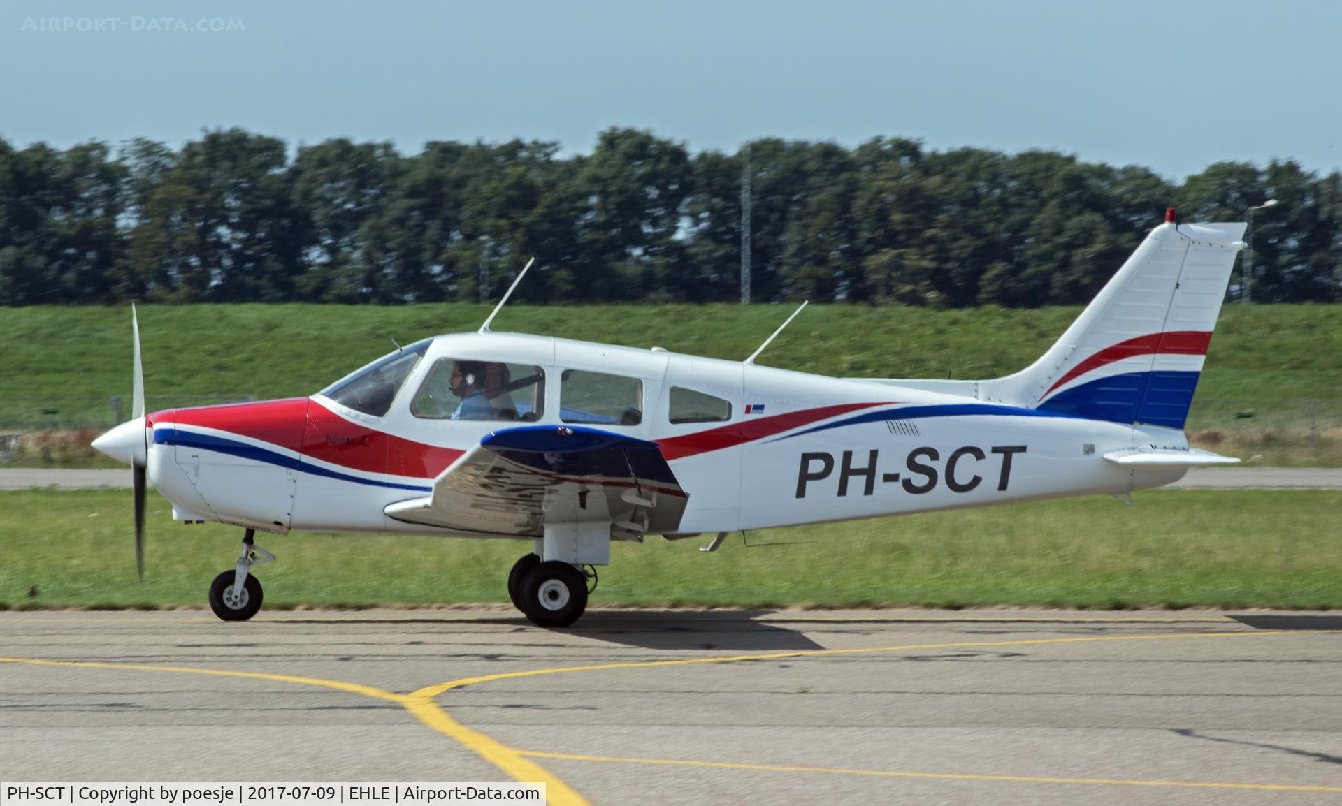 PH-SCT, 1981 Piper PA-28-161 Cherokee Warrior II C/N 28-8116119, On a sunny sunday