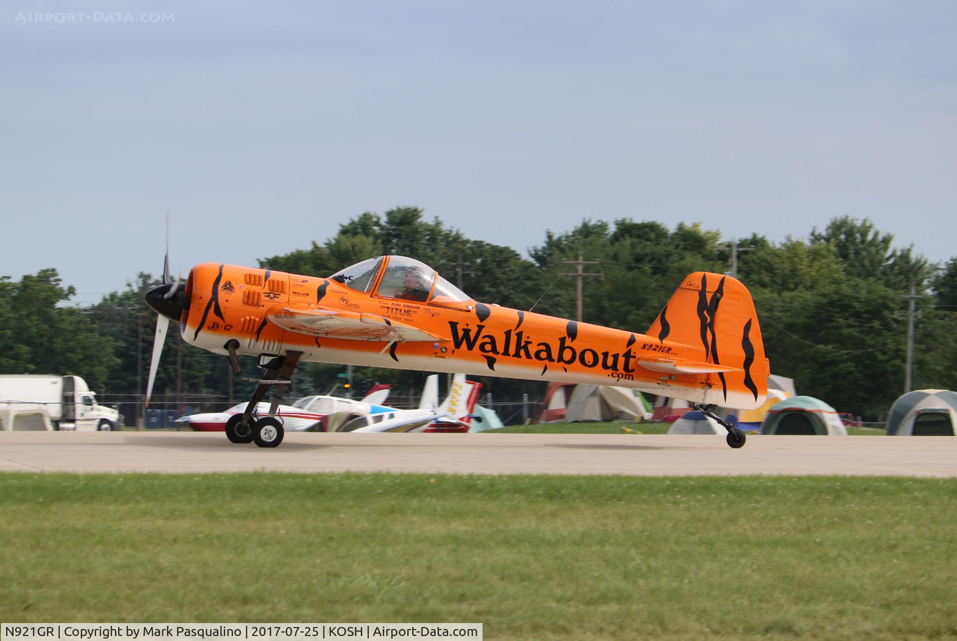 N921GR, 1993 Yakovlev Yak-55M C/N 930809, YAK-55M