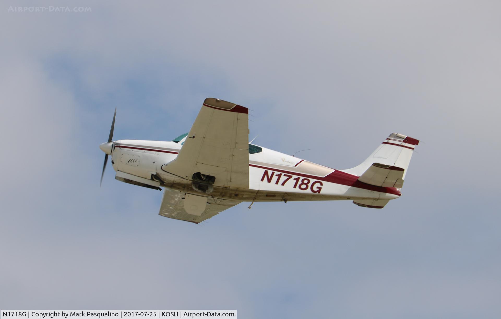 N1718G, 1962 Beech 35-B33 Debonair C/N CD-481, Beech B33
