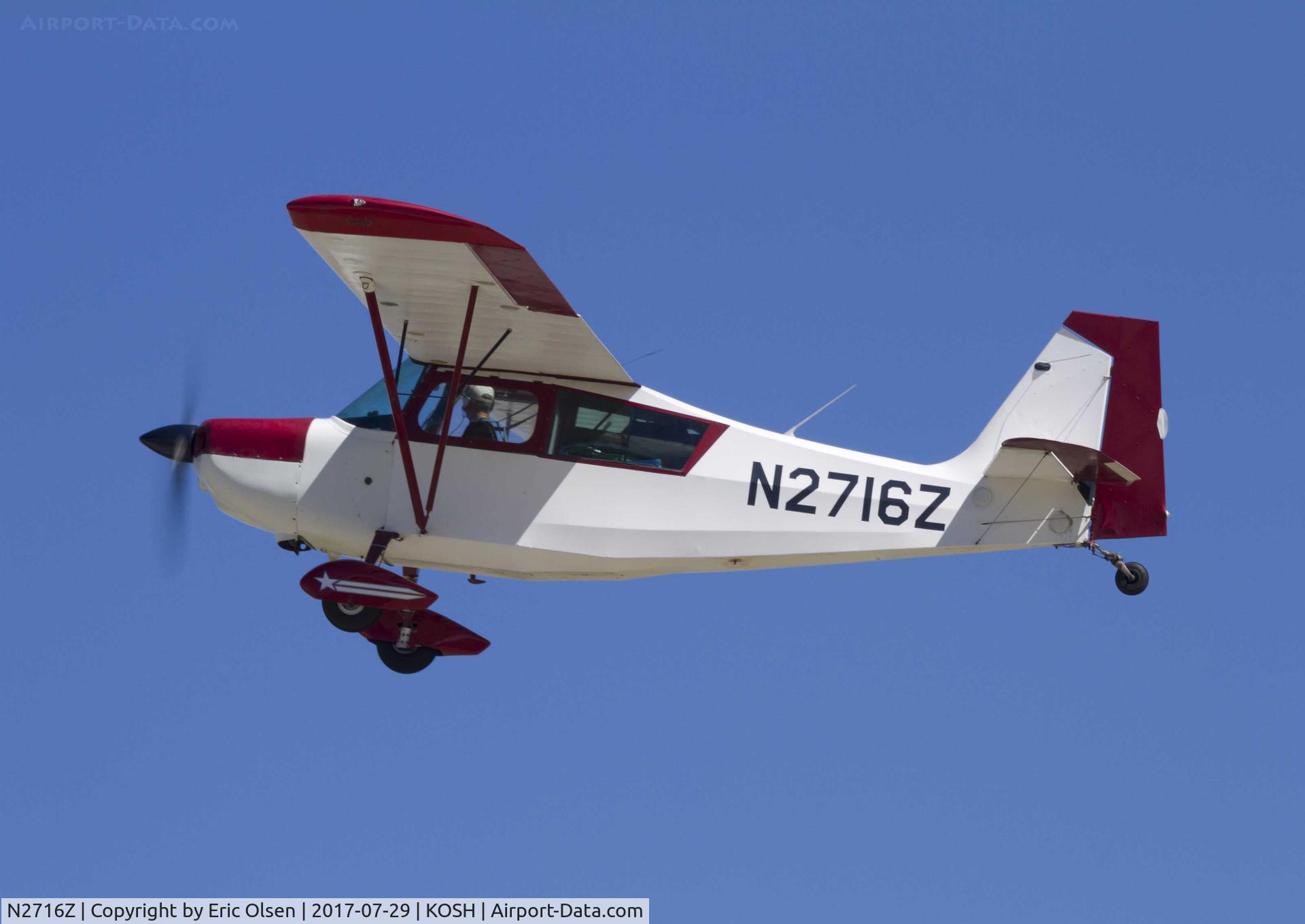 N2716Z, 1978 Bellanca 7GCAA C/N 354-78, Bellanca over Airventure