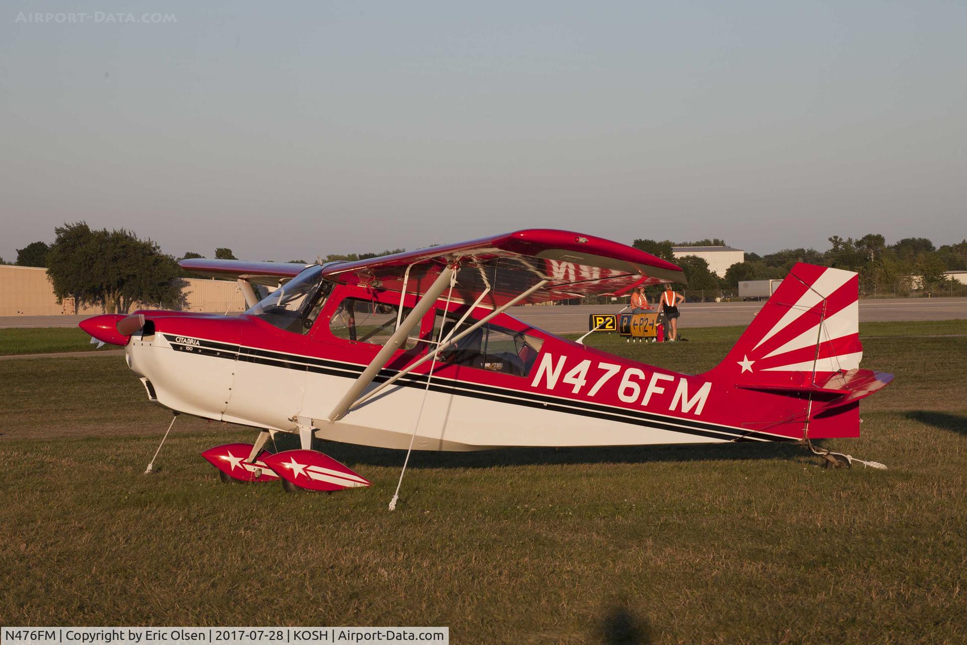 N476FM, 1978 Bellanca 7GCAA C/N 355-78, Bellanca at Airventure.