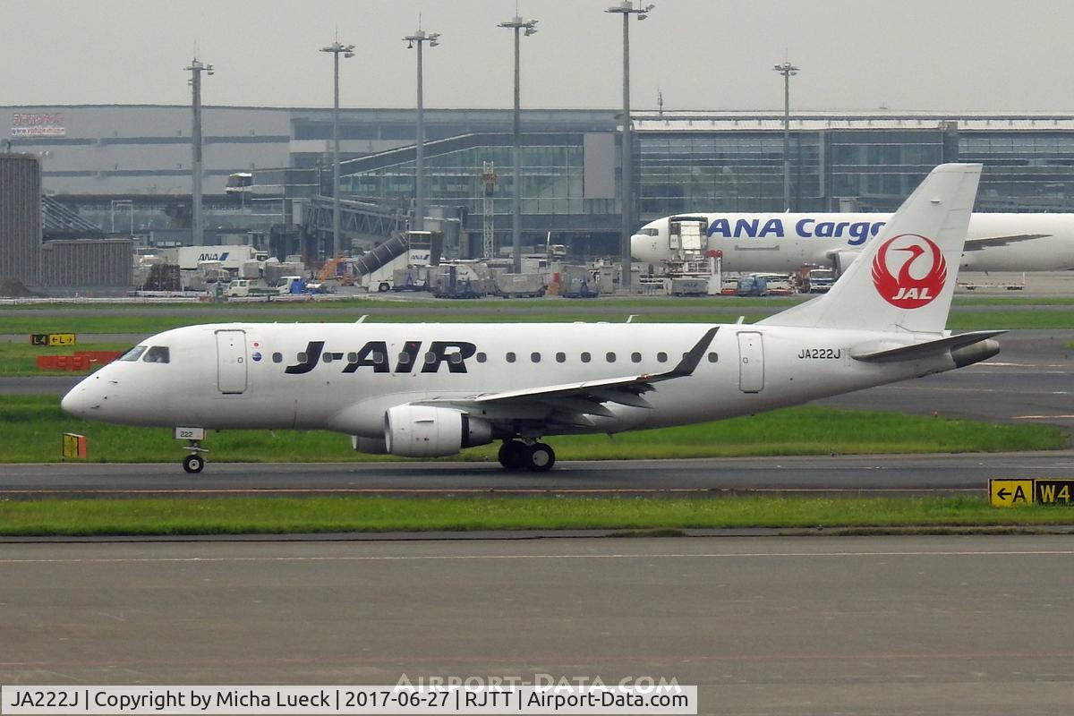 JA222J, 2013 Embraer 170STD (ERJ-170-100STD) C/N 17000356, At Haneda