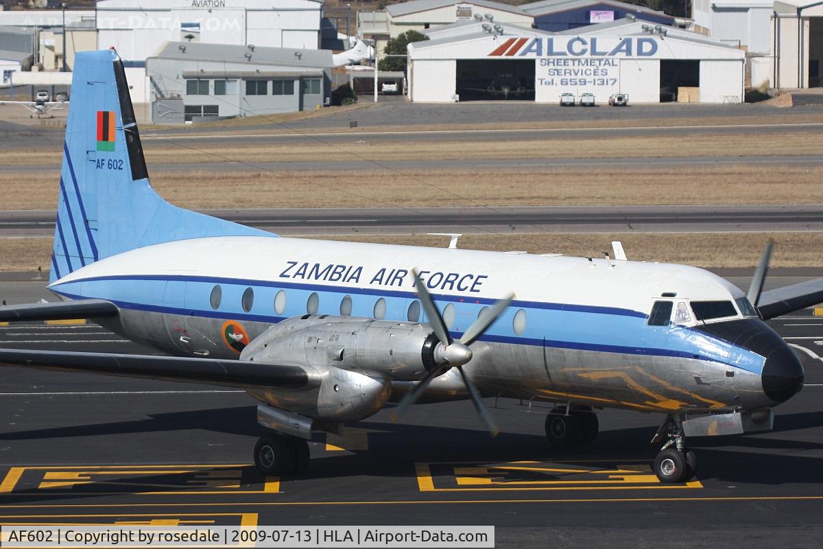 AF602, 1970 Hawker Siddeley HS.748 Series 2A C/N 1688, Nice Visitor