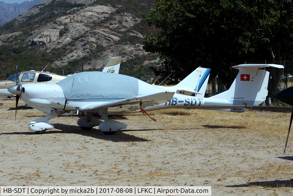 HB-SDT, 2006 Diamond DA-40D Diamond Star C/N D4.228, Parked