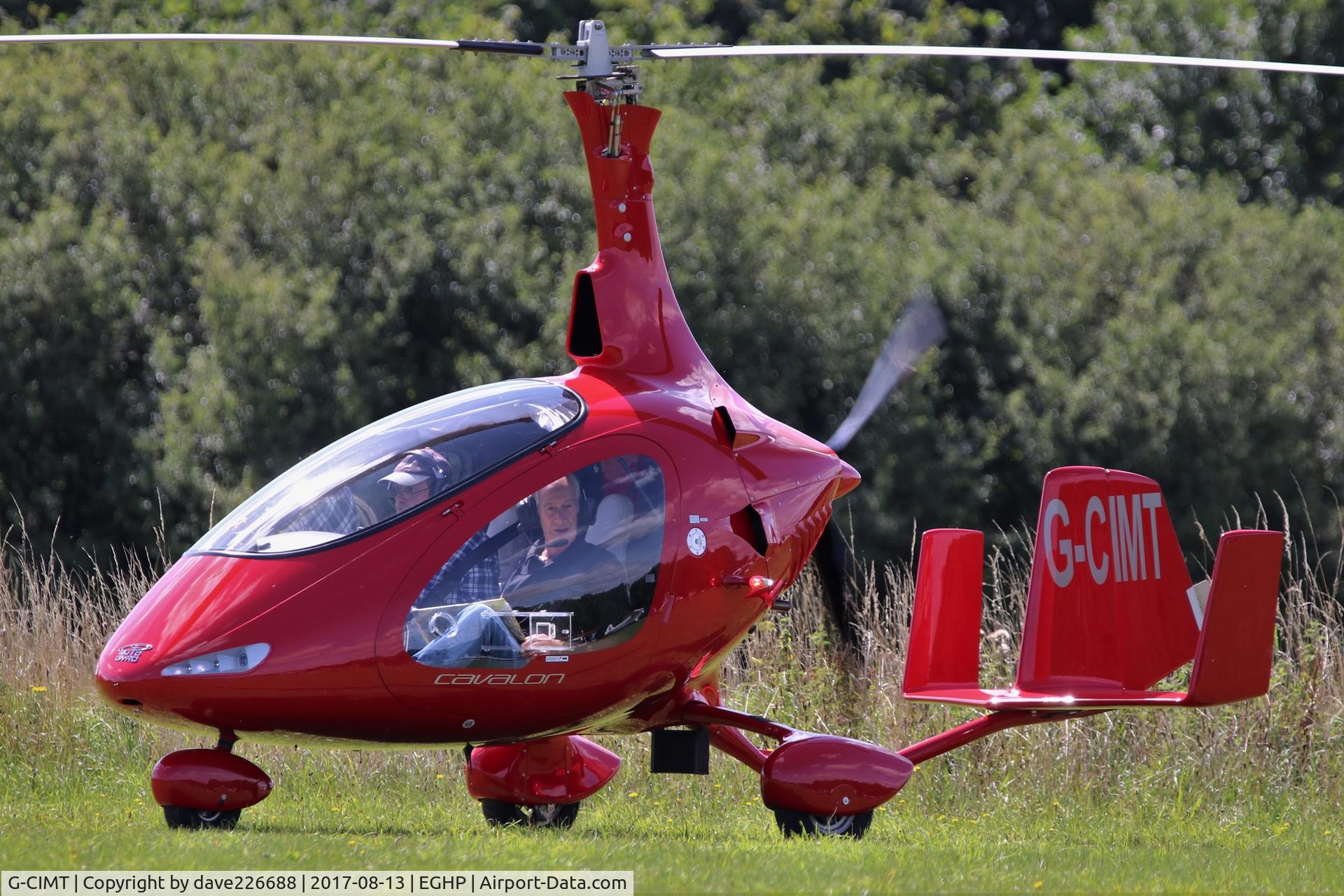 G-CIMT, 2015 RotorSport UK Cavalon C/N RSUK/CVLN/015, G CIMT at the Bike Megameet - Popham