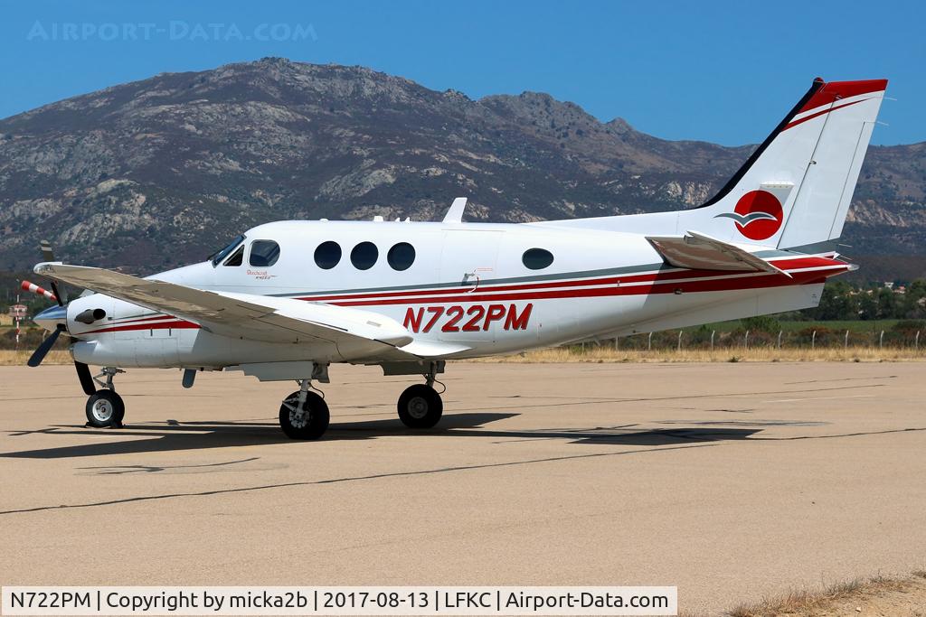 N722PM, 2007 Raytheon C90GT King Air C/N LJ-1820, Parked