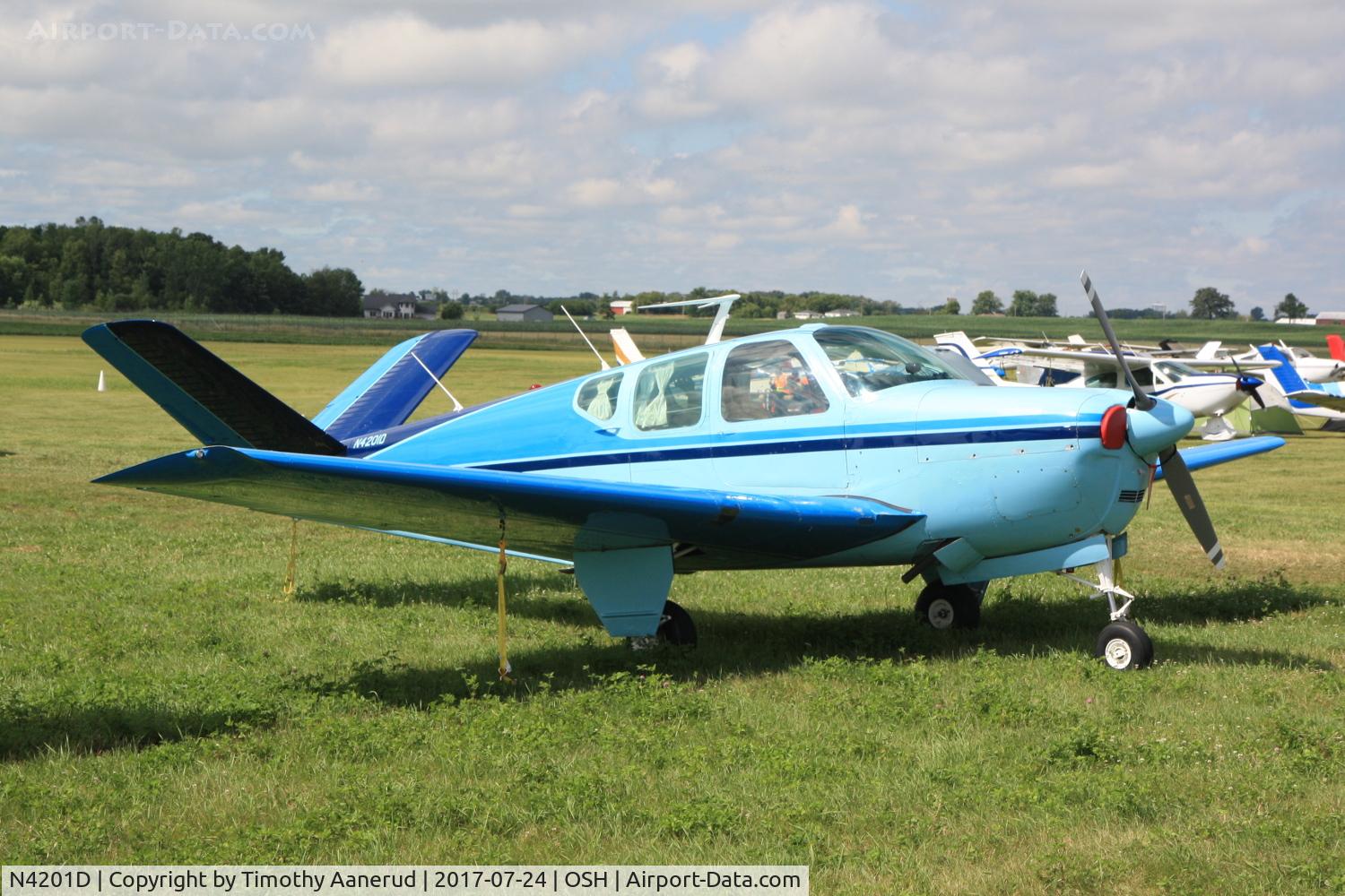 N4201D, 1955 Beech G35 Bonanza C/N D-4398, 1955 Beech G35, c/n: D-4398