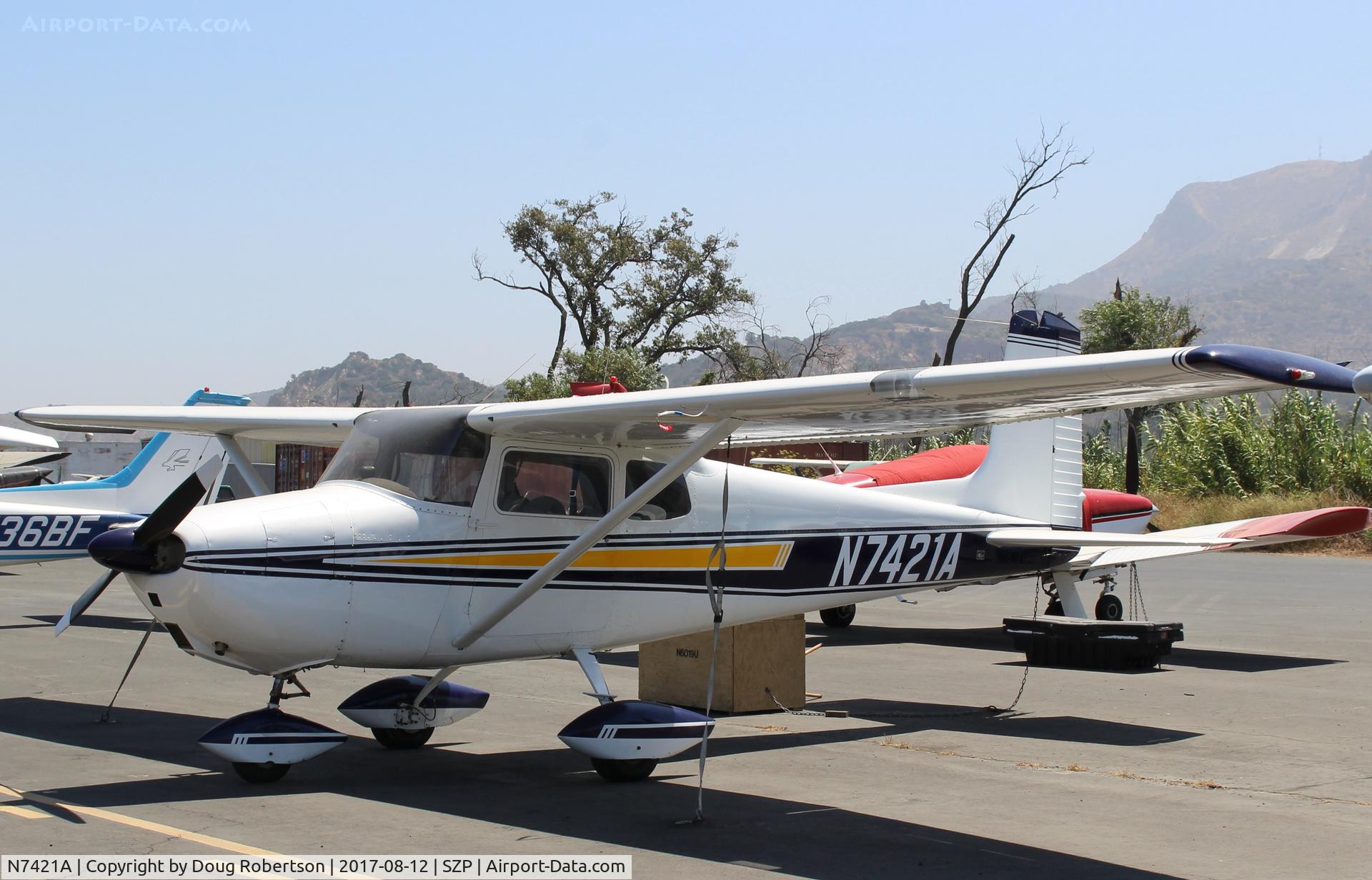N7421A, 1956 Cessna 172 C/N 29521, 1956 Cessna 172, Continental O-300-A 145 Hp  6 cylinder, TBO-1,800 hours, 1st year of 172 production-NOT a SKYHAWK.