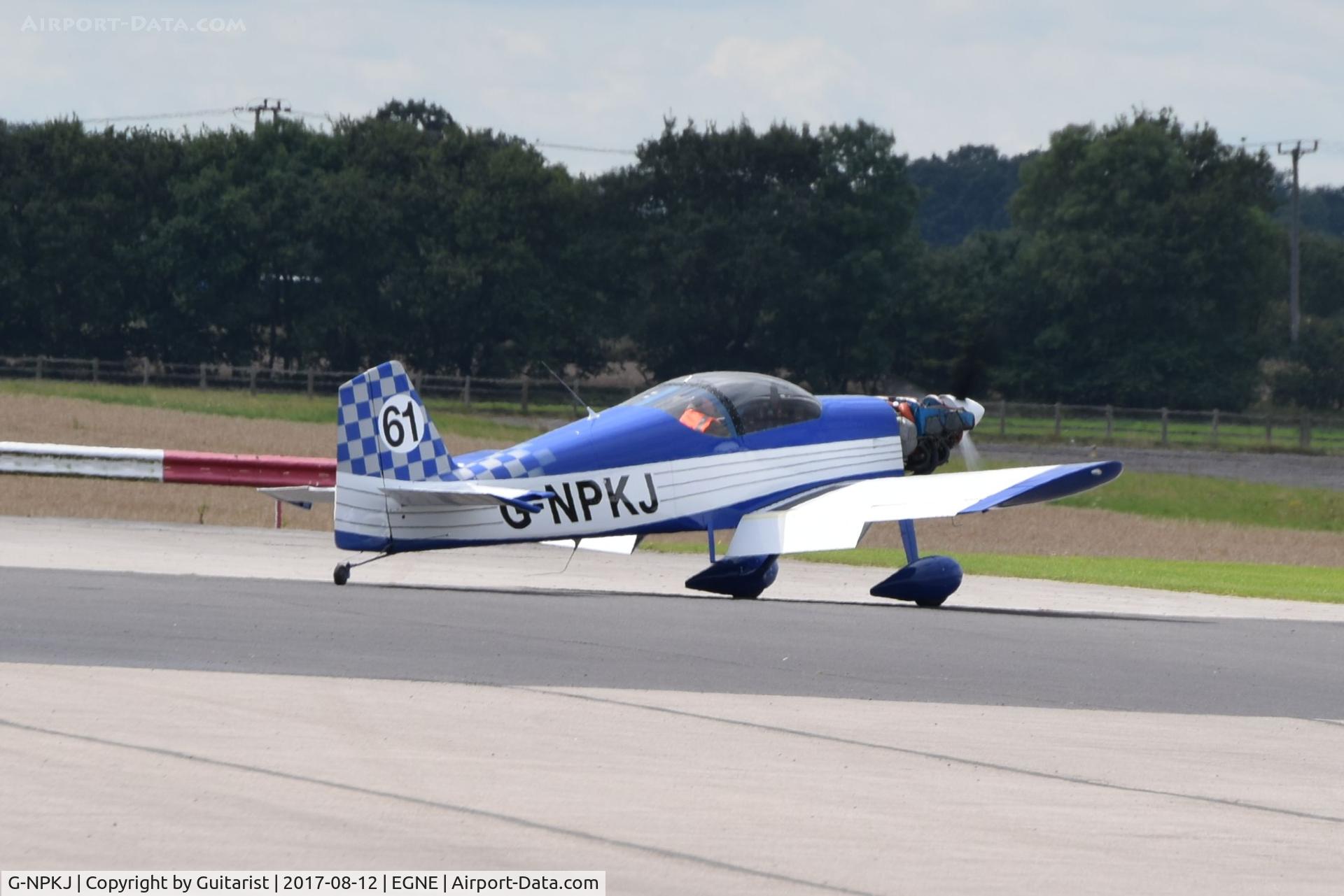 G-NPKJ, 1998 Vans RV-6 C/N PFA 181-13138, At Gamston