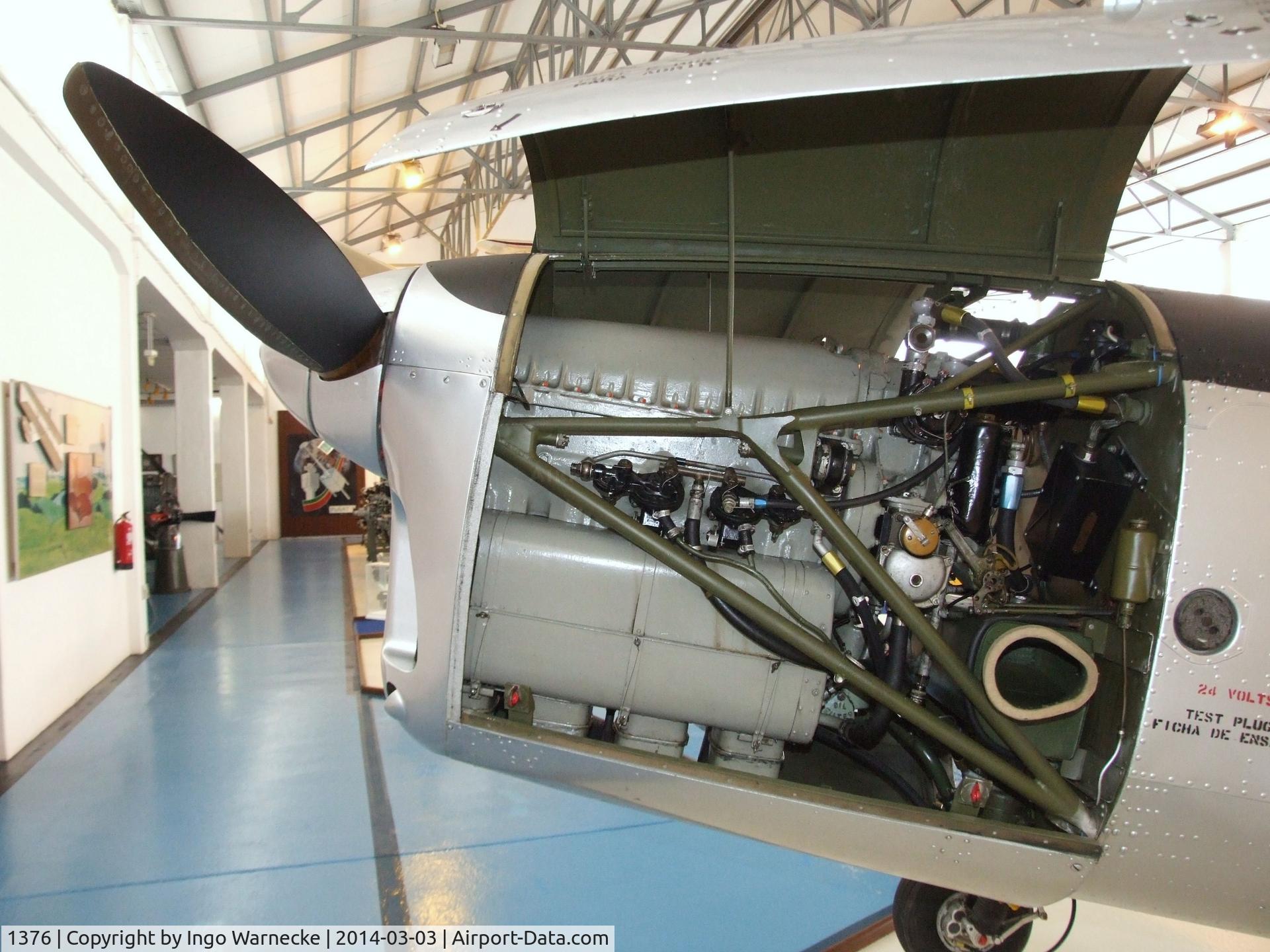 1376, 1961 OGMA DHC-1 Chipmunk T.20 C/N OGMA-66, De Havilland Canada (OGMA) DHC-1 Chipmunk T.20 at the Museu do Ar, Alverca