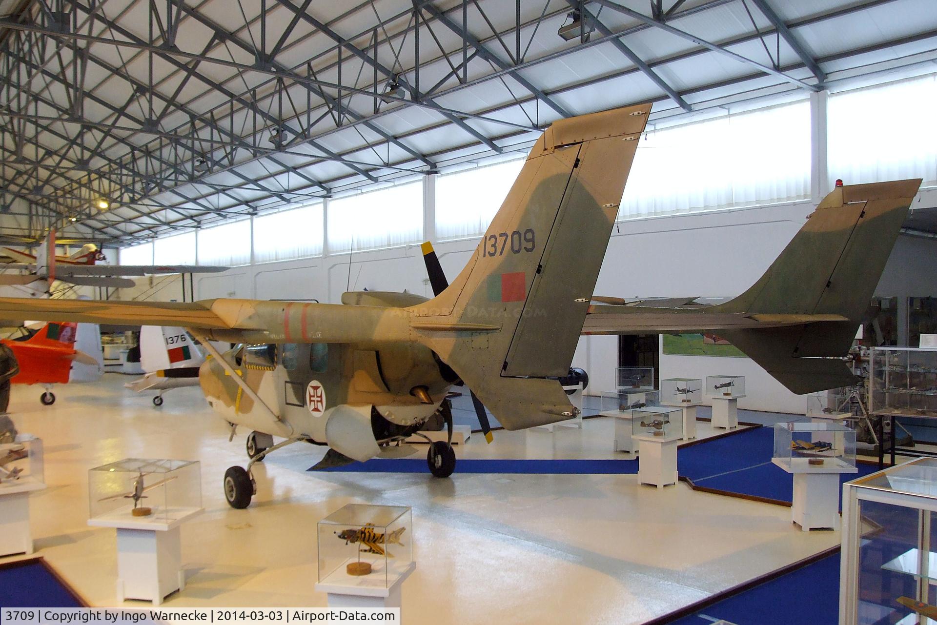 3709, Reims Cessna FTB337G C/N 0010, Cessna (Reims) FTB337G Milirole at the Museu do Ar, Alverca