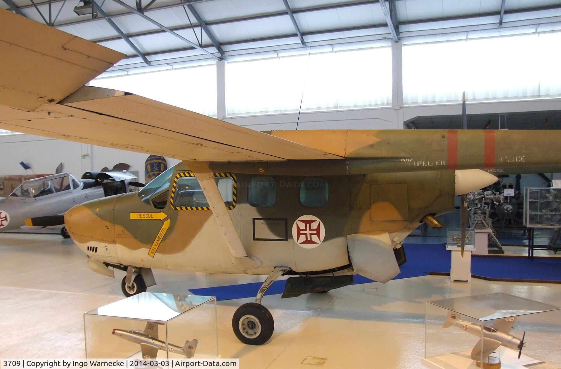 3709, Reims Cessna FTB337G C/N 0010, Cessna (Reims) FTB337G Milirole at the Museu do Ar, Alverca