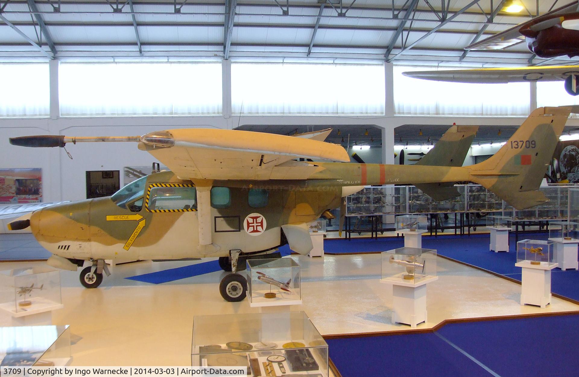 3709, Reims Cessna FTB337G C/N 0010, Cessna (Reims) FTB337G Milirole at the Museu do Ar, Alverca