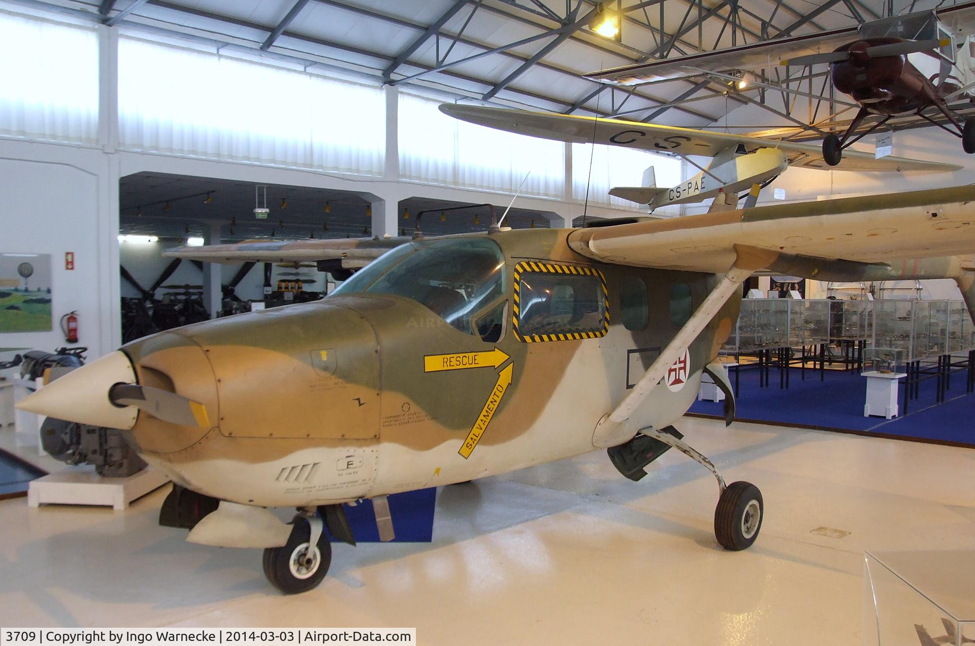 3709, Reims Cessna FTB337G C/N 0010, Cessna (Reims) FTB337G Milirole at the Museu do Ar, Alverca
