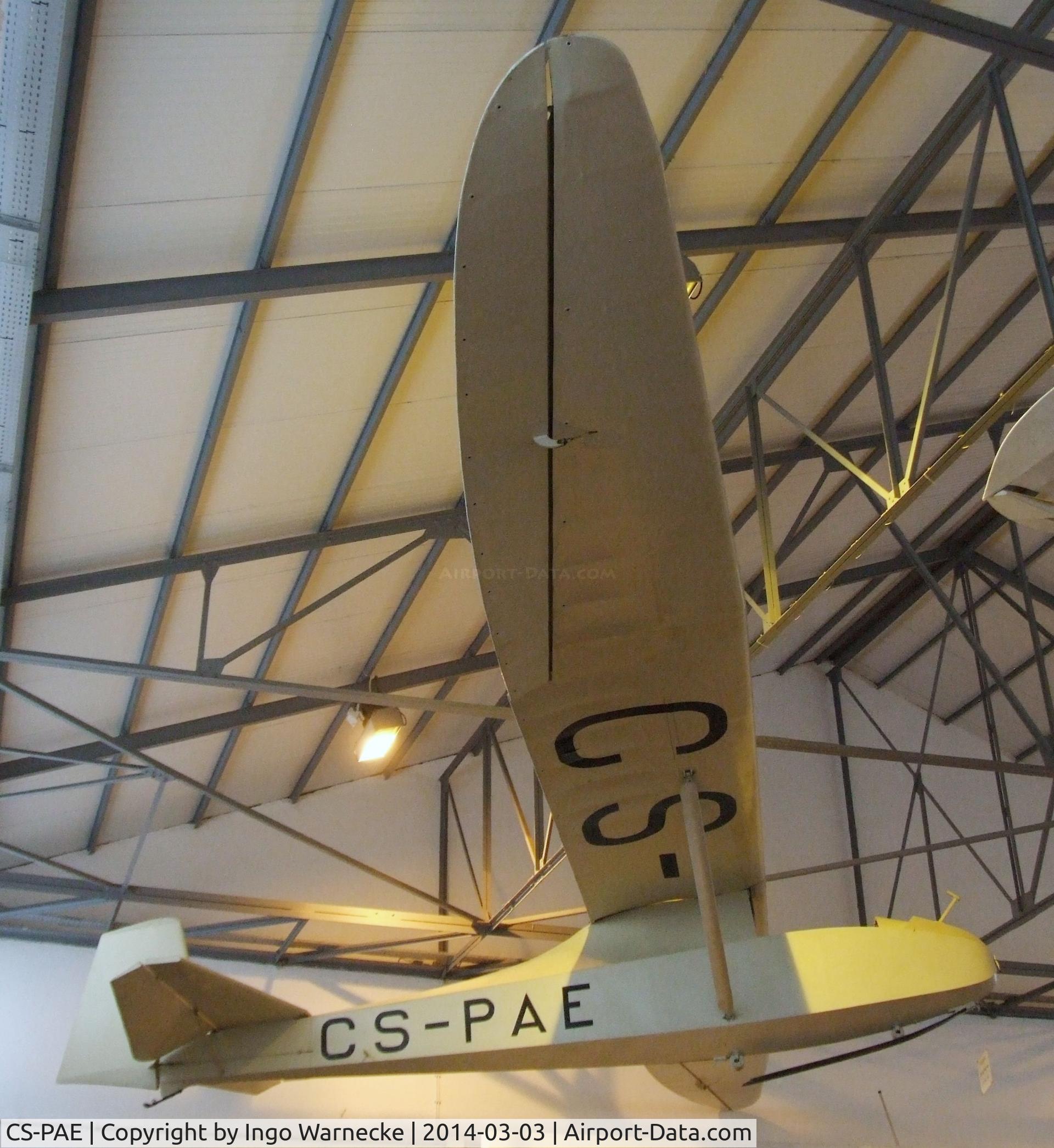 CS-PAE, Schneider DFS 108-49 Grunau Baby IIb C/N 3567, Schneider DFS 108-49 Grunau Baby IIb at the Museu do Ar, Alverca