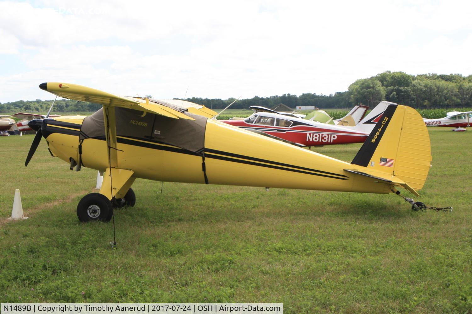N1489B, 1948 Luscombe 8F Silvaire C/N 6116, 1948 Luscombe 8F, c/n: 6116