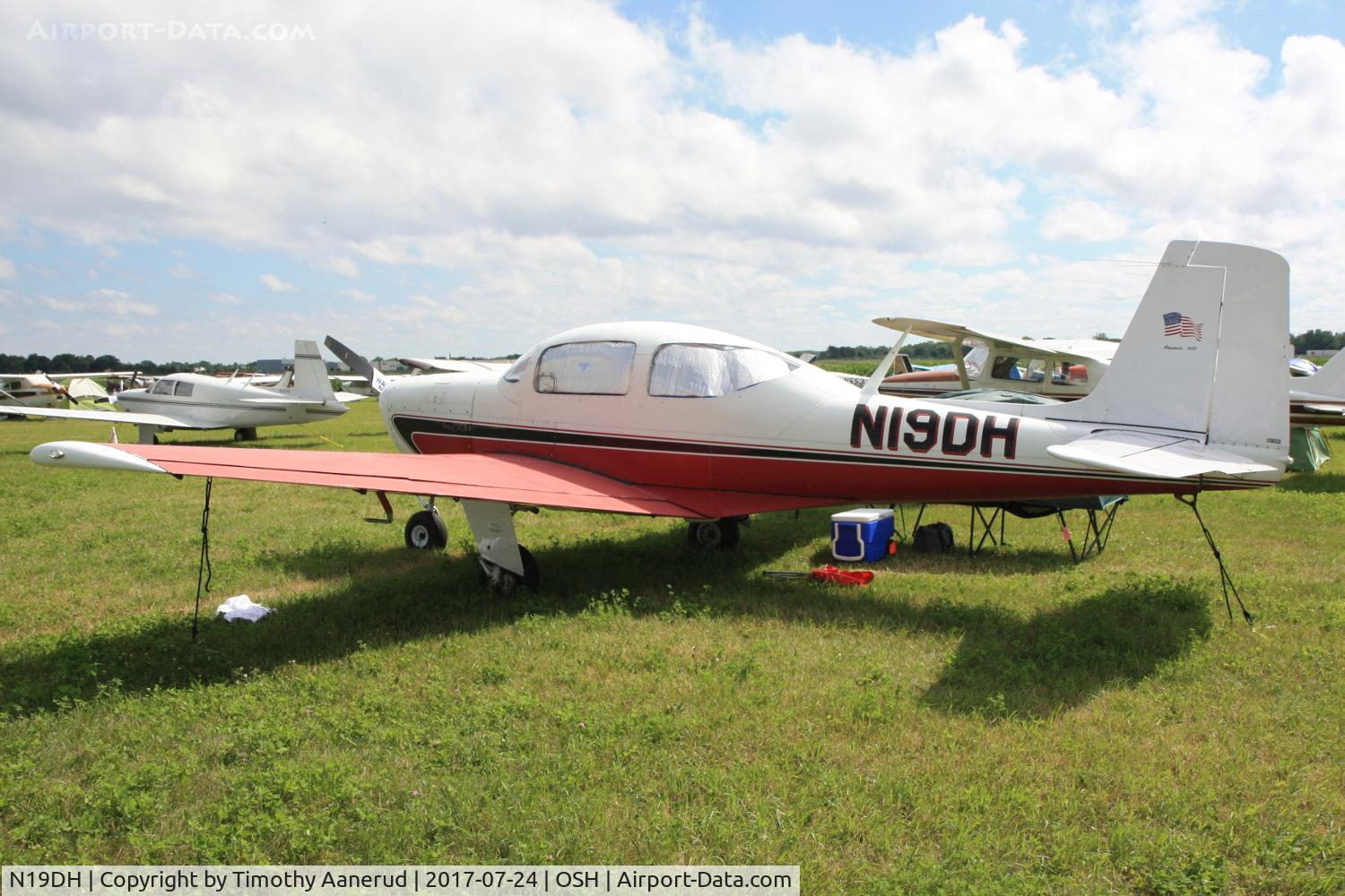 N19DH, 1963 Meyers Industries Inc 200B C/N 278, 1963 Meyers Industries Inc 200B, c/n: 278