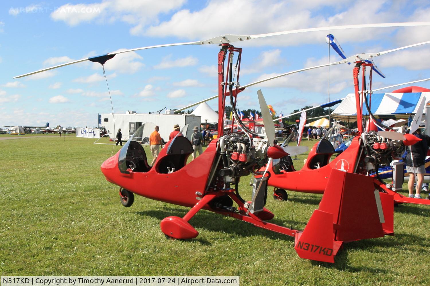 N317KD, 2016 Magni Gyro M-16 C/N 16-16-9634, 2016 Magni Gyro M-16, c/n: 16-16-9634