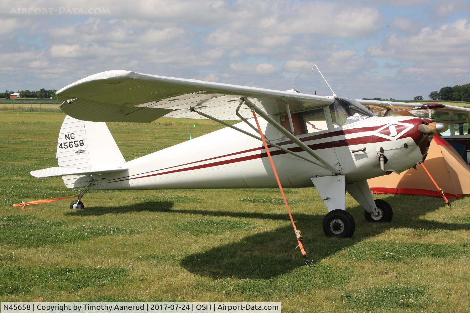 N45658, 1946 Luscombe 8A C/N 2185, 1946 Luscombe 8A, c/n: 2185