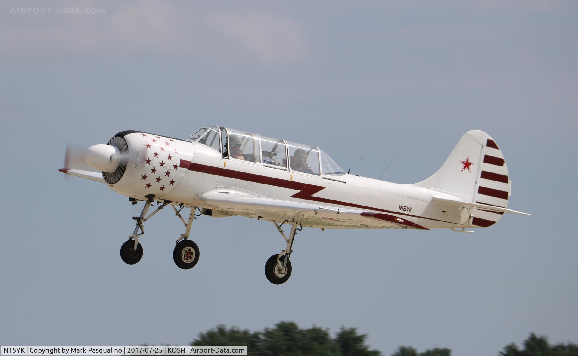 N15YK, 1993 Yakovlev Yak-52 C/N 9311702, YAK-52