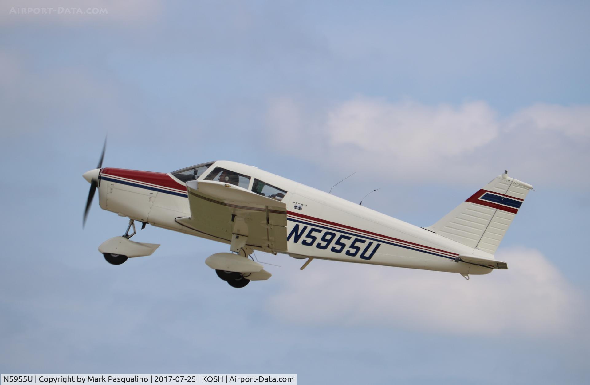 N5955U, 1970 Piper PA-28-140 Cherokee C/N 28-26777, Piper PA-28-140