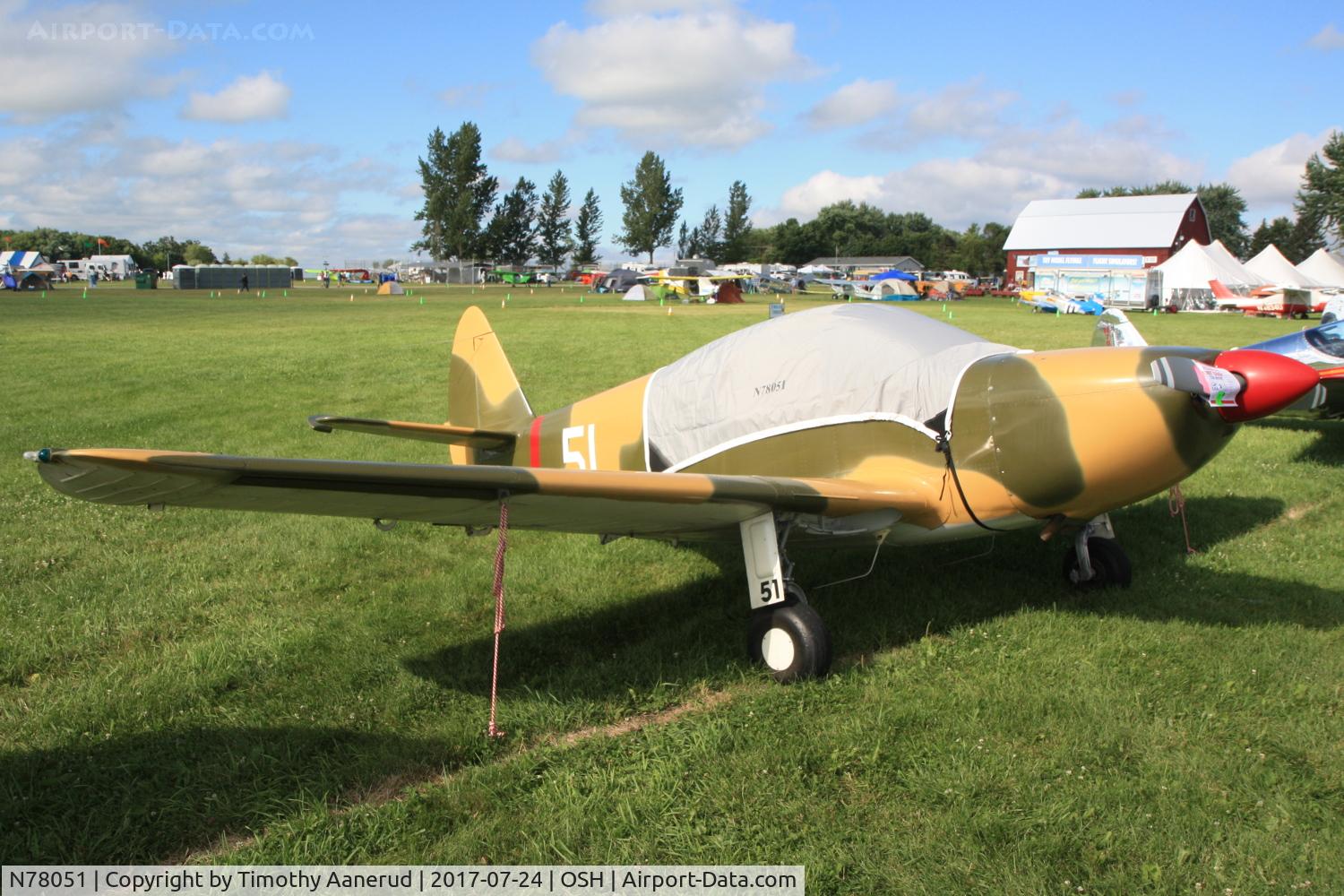 N78051, 1946 Globe GC-1B Swift C/N 2051, Globe GC-1B, c/n: 2051