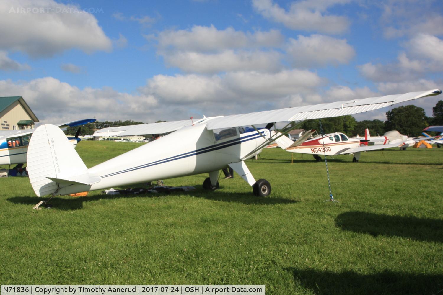 N71836, 1946 Luscombe 8A C/N 3263, 1946 Luscombe 8A, c/n: 3263