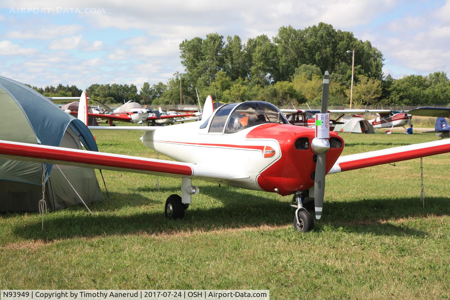 N93949, 1946 Erco 415C Ercoupe C/N 1272, 1946 Ercoupe 415-C, c/n: 1272