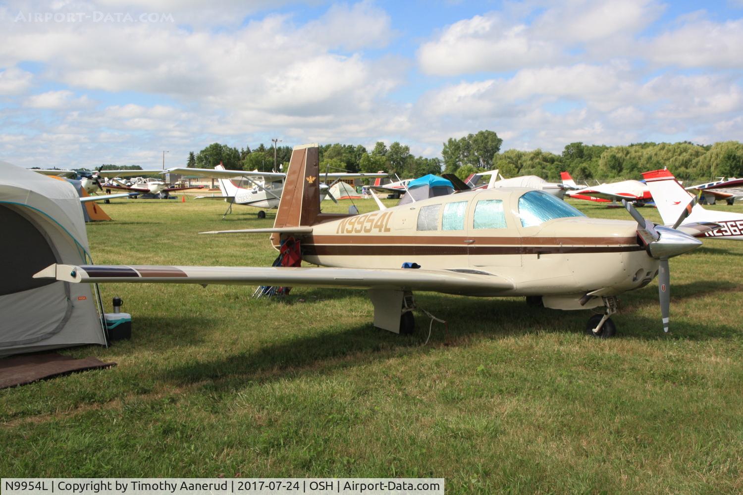N9954L, Mooney M20F Executive C/N 670487, Mooney M20F, c/n: 670487