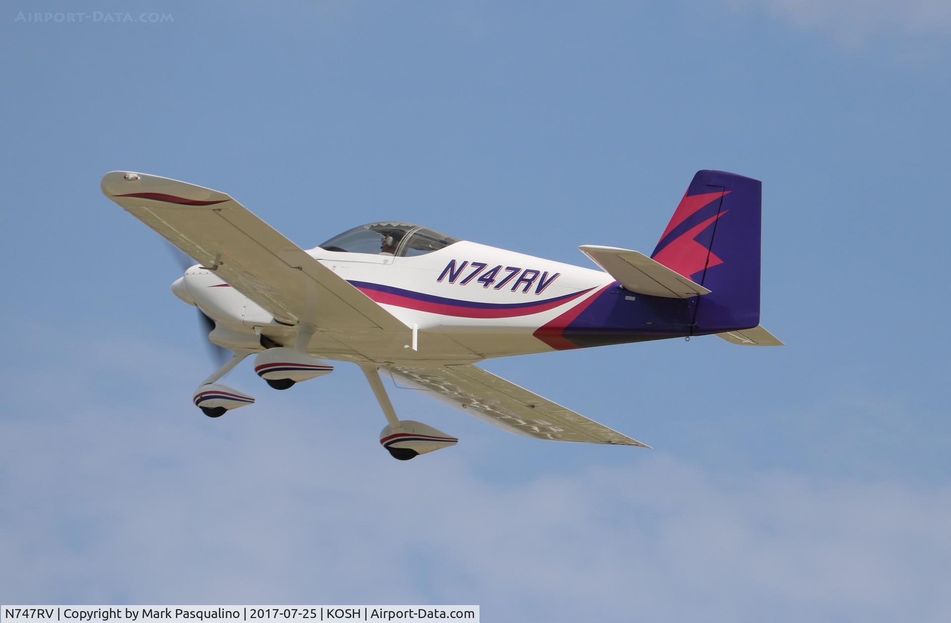 N747RV, 1999 Vans RV-6A C/N 21273, Vans RV-6A
