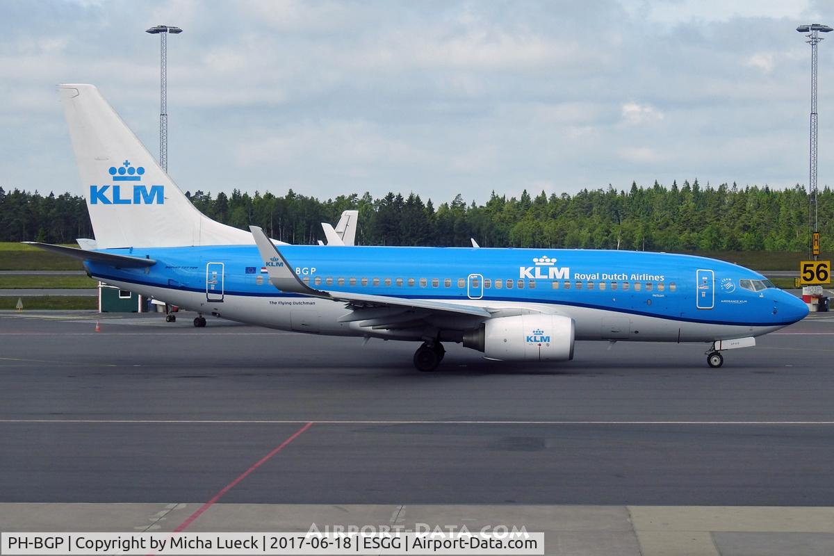 PH-BGP, 2011 Boeing 737-7K2 C/N 38127, At Gothenburg