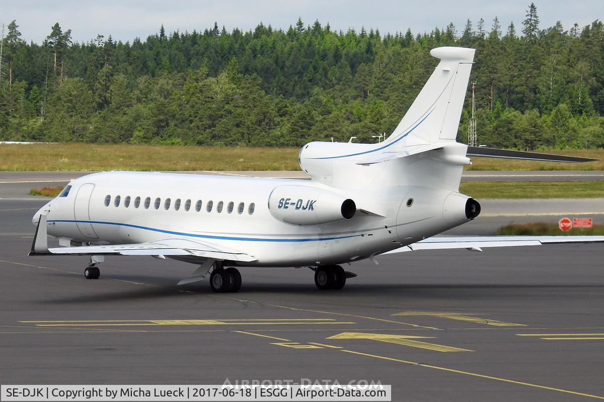 SE-DJK, 2009 Dassault Falcon 7X C/N 59, At Gothenburg