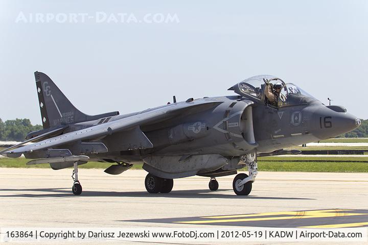 163864, McDonnell Douglas AV-8B Harrier II C/N 172, AV-8B Harrier 163864 CG-16 from VMA-231 