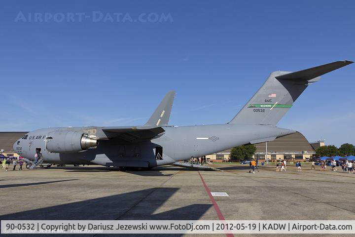 90-0532, 1990 McDonnell Douglas C-17A Globemaster III C/N P-7, C-17A Globemaster 90-0532  from  446th AW McChord AFB, WA