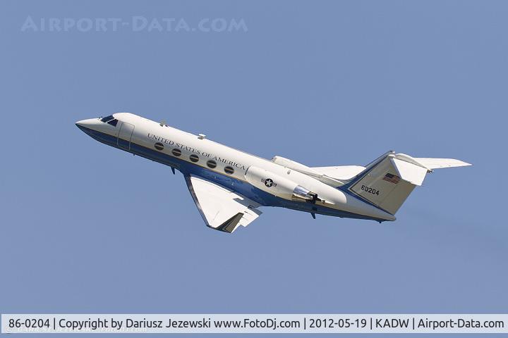 86-0204, Grumman C-20B Gulfstream III C/N 476, C-20B Gulfstream III 86-0204  from 99th AS 