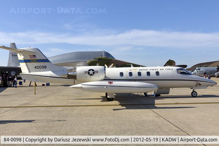 84-0098, 1984 Gates Learjet C-21A C/N 35A-544, C-21A Learjet 84-0098  from 457th AS 
