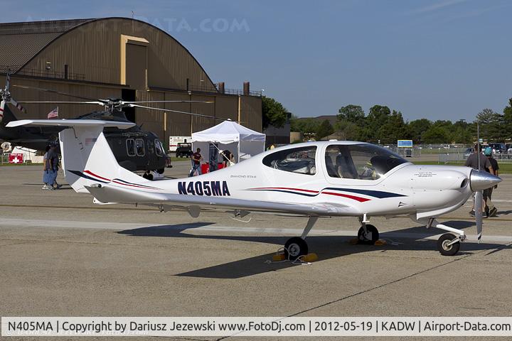 N405MA, 2005 Diamond DA-40 Diamond Star C/N 40.546, Diamond DA-40  C/N 40.546, N405MA