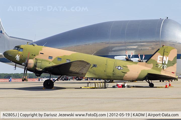 N2805J, 1944 Douglas DC3C-R-1830-90C C/N 20835, Douglas DC-3C-R-1830-90C 