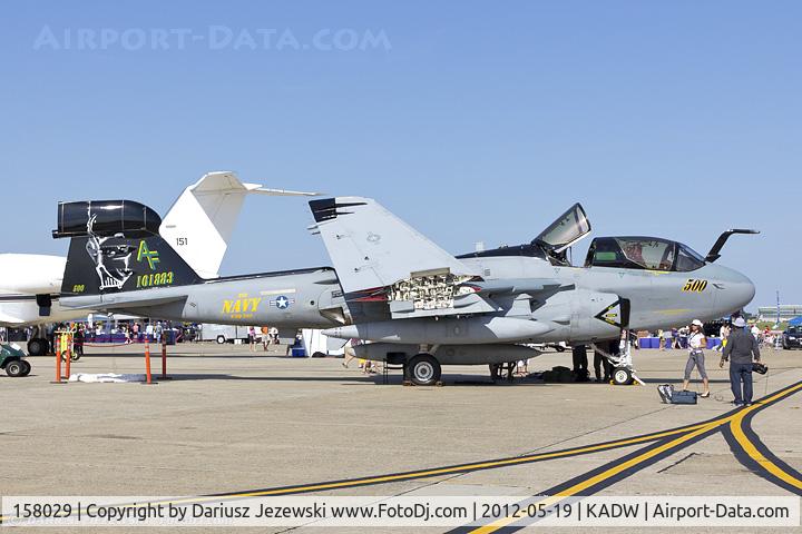 158029, 1971 Grumman EA-6B Prowler C/N MP-6, EA-6B Prowler 158029 AF-500 from VAQ-209 