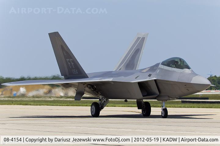 08-4154, 2006 Lockheed Martin F-22A Raptor C/N 4154, F-22 Raptor 08-4154 FF from 94th FS 