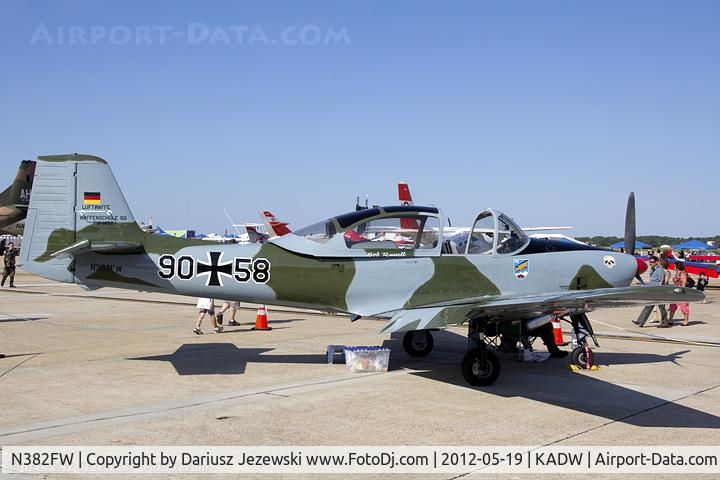 N382FW, 1962 Focke-Wulf FWP-149D C/N 075, Focke-Wulf FWP 149D  C/N 075, N382FW