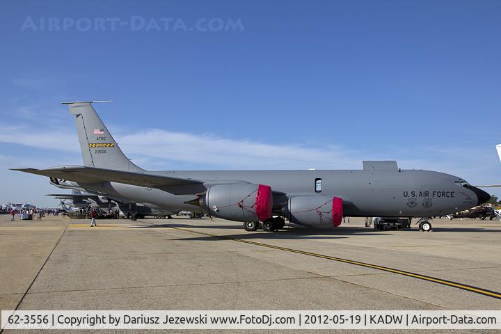 62-3556, 1962 Boeing KC-135A Stratotanker C/N 18539, KC-135R Stratotanker 62-3556  from 756th ARS 459th ARW Andrews AFB, MD