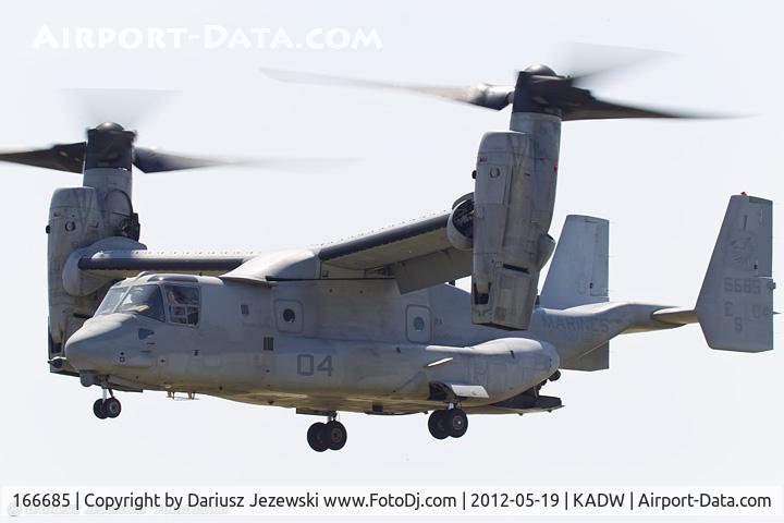 166685, Bell-Boeing MV-22B Osprey C/N D0079, MV-22B Osprey 166685 ES-04 from VMM-266 